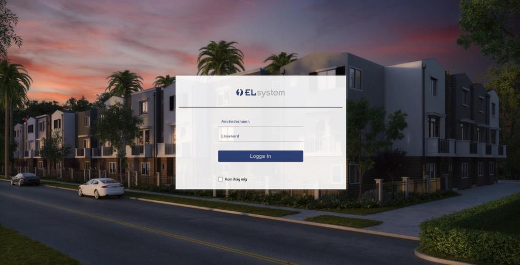 Inloggning El-Online IMD Webb För att logga in på IMD Webb så behöver hyresgästen eller