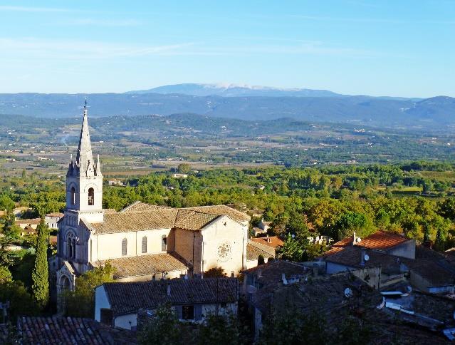 Det bästa av Provence, Isle sur la Sorgue Buoux, 7 nätter 3(7) fram till Lacoste. I Lacoste bodde Marquis de Sade och ruinen av hans slott ligger längs upp i staden.