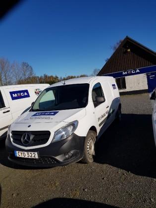 Mercedes Citan, färlängd, årsmodell 2014, 7 800 mil.