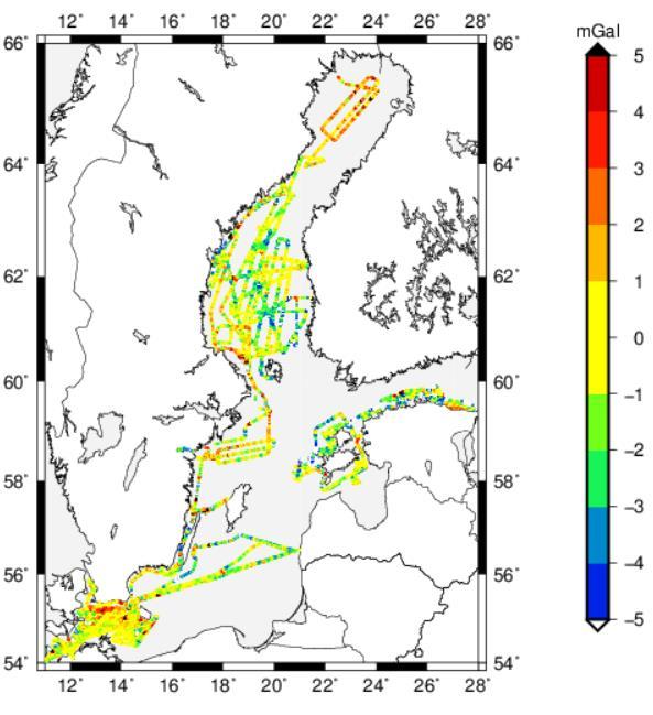 gravity anomalies in ver.