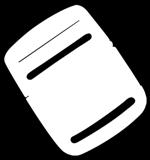 374045 Sittbelt  S, 725 15-25 cm 155 mm flytande Enkel