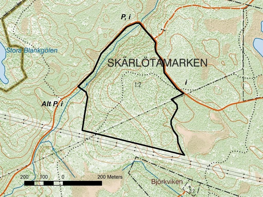 Åtgärder Parkeringsmöjlighet skyltas i kurvan alternativt i grusgrop mellan Trangölens och Orrkojgölarnas naturreservat, i samarbete med Holmen.