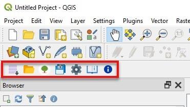 html Aktivera QGYF plugin:et I QGIS gå till menyn Plugins och installera QGYF Installera QGYF plugin:et i menyn plugins i QGIS.