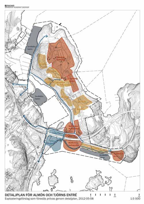 1. Inledning 1.1 Uppdraget Tjörns kommun arbetar med att ta fram en detaljplan för bostadsbebyggelse på Almön i kommuns östra del.