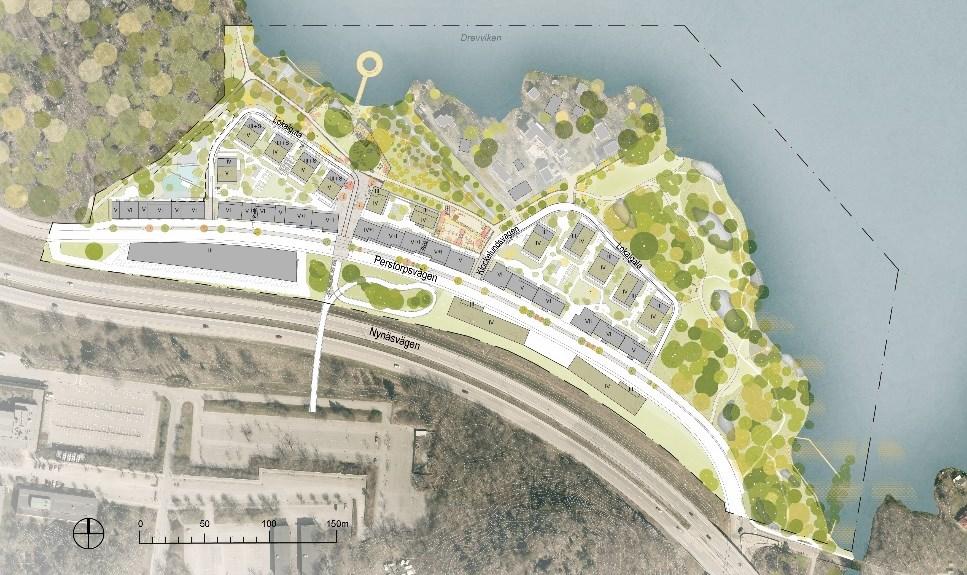 Sida 10 (34) Kontoret redovisar nedan en sammanställning av läget inom respektive delprojekt: Klockelund Klockelund (dp Larsboda 2:3 m.fl.