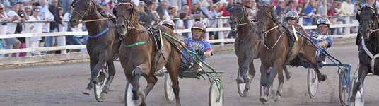 LEDARE MARHALL CALL THE TROTTER ommarens torsdagskvällar på travet inleds med Amerikansk afton.
