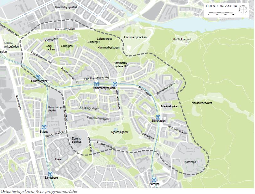 Sida 9 (12) Geografiskt område Mål & syfte Projektet bidrar till att uppfylla inriktningsmål i enlighet med Stadens vision om en hållbart växande och dynamisk storstad med hög tillväxt där Stockholm