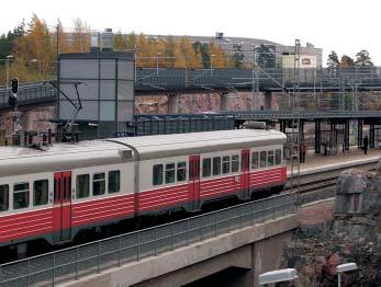 UTVECKLINGSPROJEKT Järnvägstrafikens konkurrensförmåga och verksamhetsförutsättningar förbättras inte bara med investeringar i ersättande syfte utan också med utvecklingsprojekt.