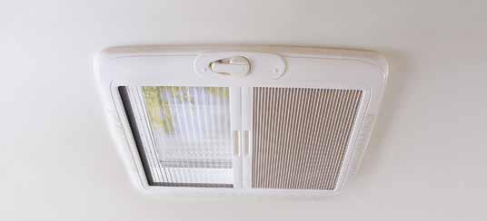 exteriördesignen på Hobby husvagnar med mjuka formsköna rundningar.