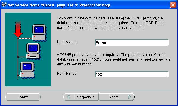 Välj protokollet TCP/IP. Klicka på Nästa. 15.