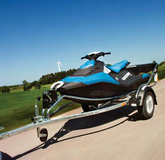 Sea-Doo-släpvagnar 29 TILLBEHÖR Enkeltrailers Sea-Doo Spark Click & Go Trailer