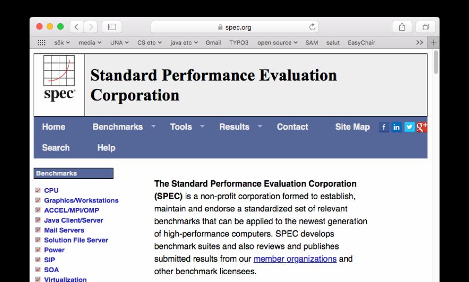 MFLOPS (Millions of floating-point instructions per second) Testuppsättningar, t ex SPEC Istället för att fokusera på instruktioner, fokuserar på flyttalsoperationer Flyttal: reellt tal med begränsat