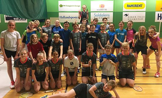 4.3 Badmintonskola - Söndrum I Söndrum har vi haft två badmintonskolor måndag/onsdag samt tisdag/torsdag.