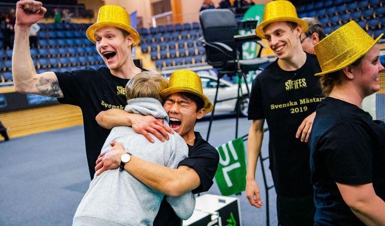 Ordförande och klubbchef har ordet: Halmstad Badminton är svenska mästare! Vilken säsong vi har haft!