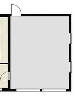Till garage/förråd: 215 mm mineralullsisolering, fuktspärr, 28x70 glespanel, 13 mm gipsplank.