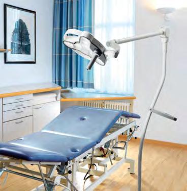 EVEN ILLUMINATION OF THE AREA The unique optic developed by Derungs ensures an optimum light field.