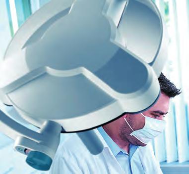 NO RADIATION OF HEAT An ideal working environment for physicians the light emitted by LEDs contains almost no infrared or UV radiation.