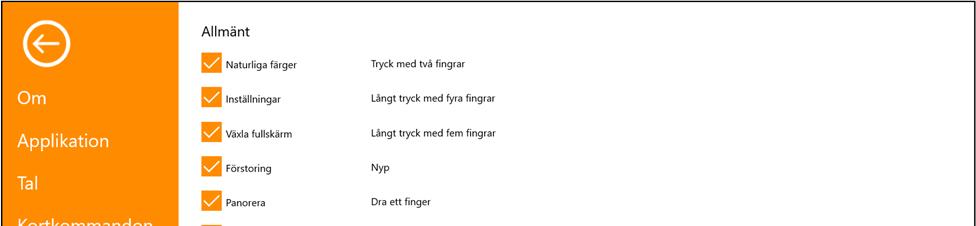 6.4.5 Gester Här kan man ställa in