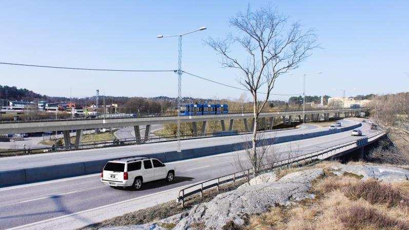 Planområdet fortsätter på Kistagången, efter att spårvägen först har passerat Ärvinge och Jan Stenbecks torg (regleras i kommande detaljplan).