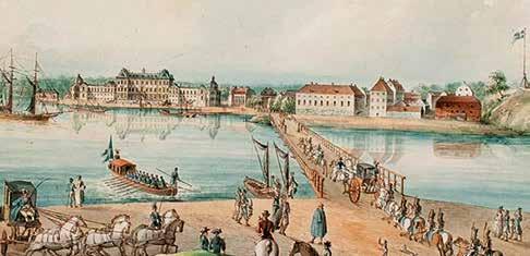 Redan året efter den förödande branden påbörjade arkitekten Nicodemus Tessin arbetet med det nya slottet vilket är samma slott som vi känner idag (Mårtensson 1985).