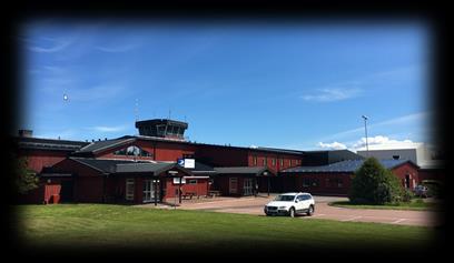 Med c:a 2 km landningsbana kan man ta sig nästan varsomhelst. God infrastruktur är A och O för en framgångsrik region. Där skall flyget vara en viktig medspelare.