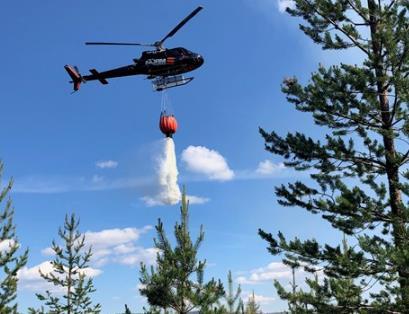 Polisen använder sig av våra luftrum och bränsletjänst vid spaning efter