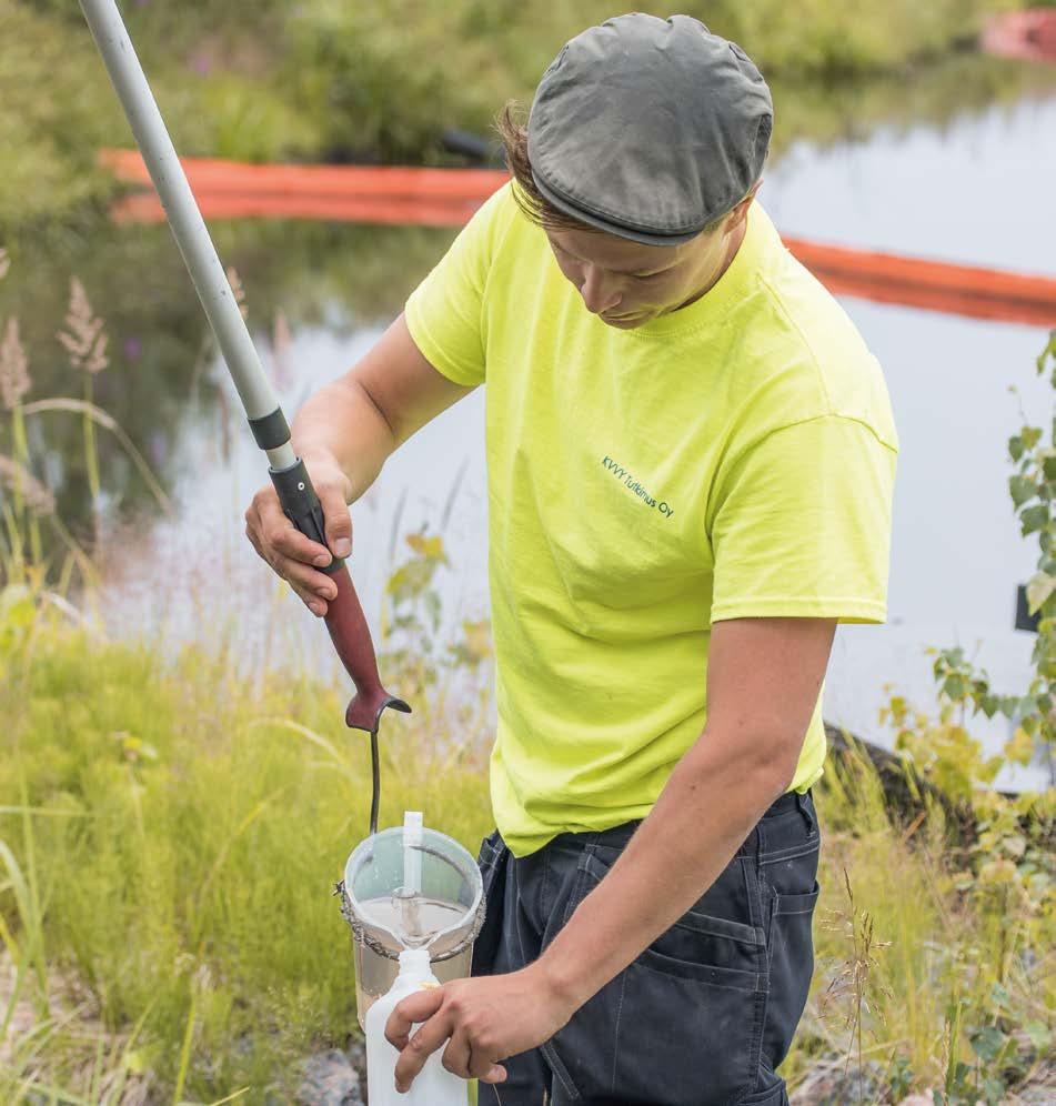 Provtagning I våra provtagningstjänster ingår:» Naturvatten, grundvatten, sediment» Hushålls- och badvatten» Avloppsvatten, dagvatten, processvatten» Prov på alla organismer» Mångsidiga