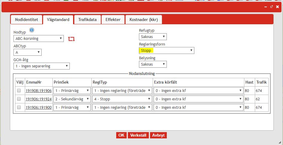 ) EVA-rapport strategisk analys abc korsn **kopia** Basvägnät 91,085 51,274 71,557 6,593