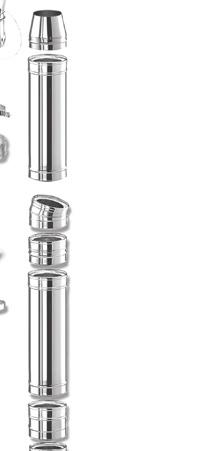 Schiedel ICS Dubbelväggsystem i rostfritt stål med multifunktion Systemkomponenter 7h 7a 6c 6b 1f 11b 8b 6a 11a 3c 2c 1e 8a 5a 12a,b 5b-d 5a 5b-d 3a 2a 2b 3g 1k 1e 1a 1b 1c 1d 1e 1f 1g 1h 1i 1k 1l 2a