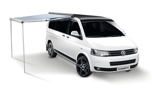 Skräddarsydd lösning Attraktivt paketpris 10 VW T5/T6 MARKISPAKET PW 1100 OCH PW 1500 KOMPLETT SATS MED MATCHANDE VÄGGADAPTER Ännu