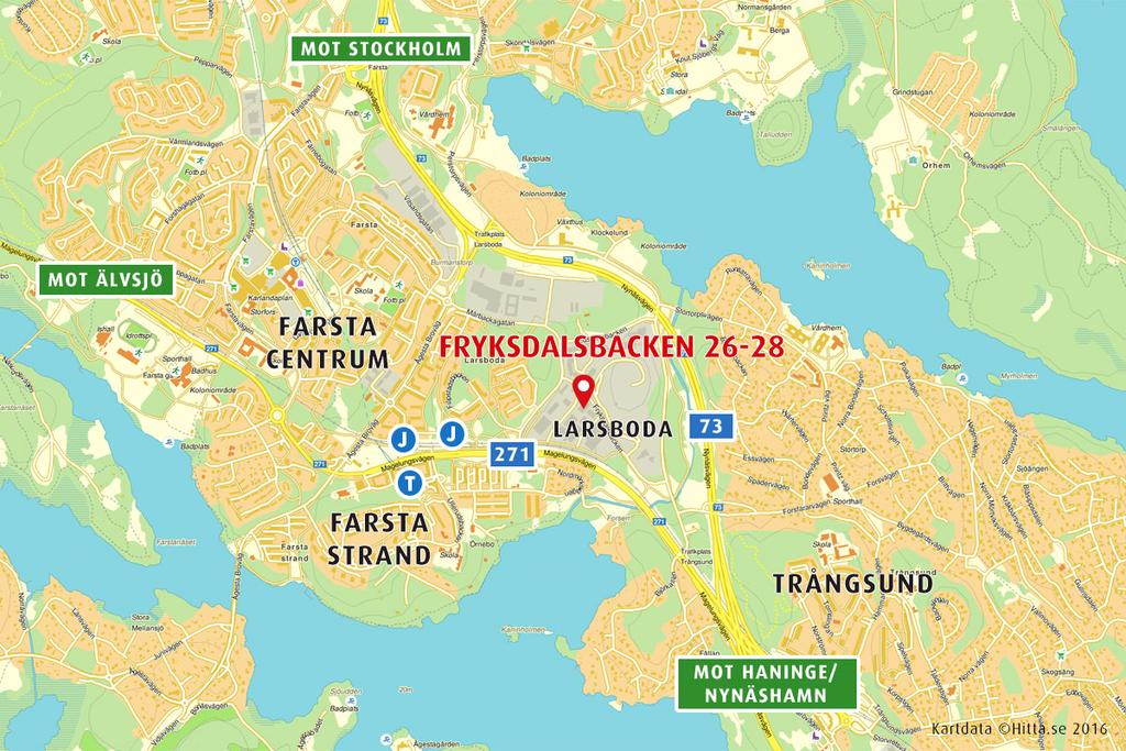Karta För mer information Anna Johansson Uthyrare Tel: