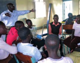 Med hjälp av de insamlade medlen arrangerades i Kenya under våren och hösten 2013 skolning för ungdomsledare, lokala ungdomsläger och större ungdomskonferenser.