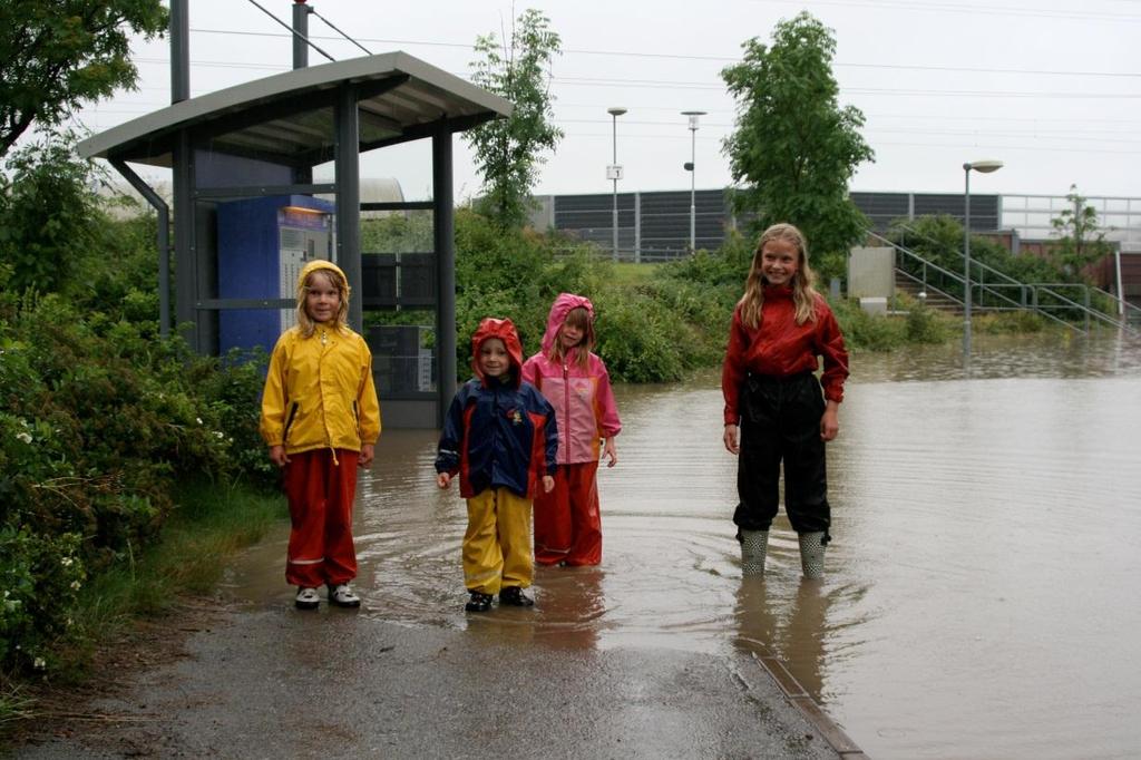 Dagvatten - översvämningar Sommaren 2007