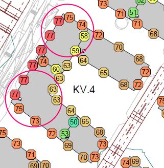 Föreslagna bullerskärmar och hastighetssänkning beräknas resultera i en mycket marginellt förändrad trafikbullernivå och påverkar inte