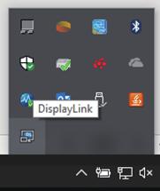 Den ger dig åtkomst till DisplayLink Manager-menyn. 4.