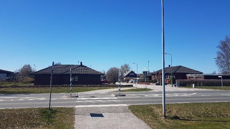 22 Sötåsenvägen vid Skeppargatan En befintlig korsning i Väst- öst stråket.