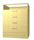 100x880x100 mm () Hörnmodul 821010 823010 825010 829010L Kulörlack Samtliga produkter kan fås i valfri