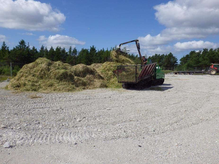 specialbyggda vagnen och transporteras därefter bort från