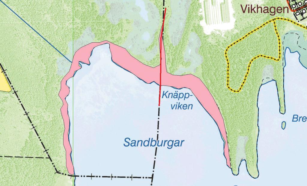 6 Norra Bogeviken NV NO Delområdena nordväst och nordost i norra Bogeviken.