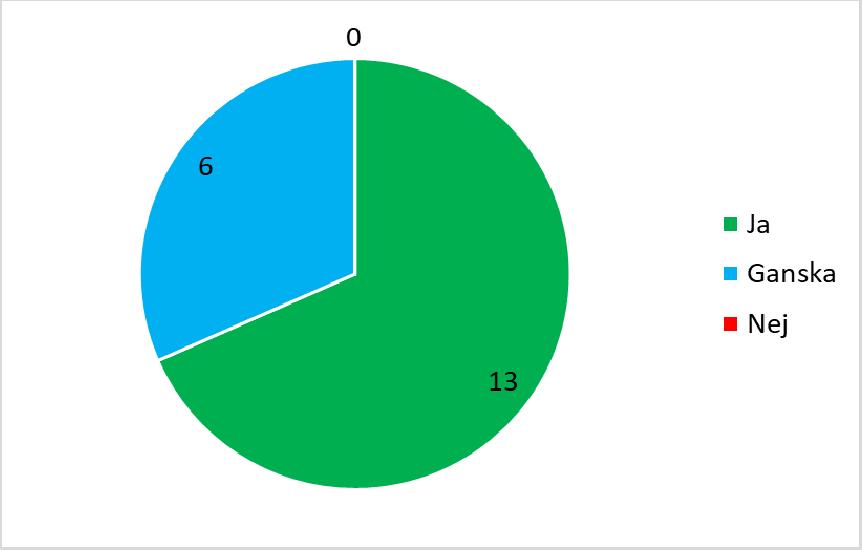 Känner du dig trygg att använda något av de digitala verktyg som vi har arbetat med idag?