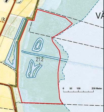 Charlottenborgsmaden 15 ha. Hävdstatus: god. Igenväxning: medel. Den här ytan har tidigare legat för fäfot. Med början 1999 startade en restaurering av området.