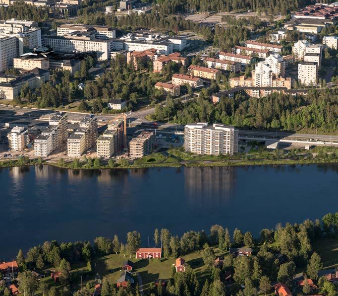 Ditt hem Ett boende för livsnjutaren Öppet kök och vardagsrum SMART PLAERI Även om den omgivande miljön inbjuder till uteliv är det skönt att komma hem till din nya lägenhet med alla bekvämligheter.