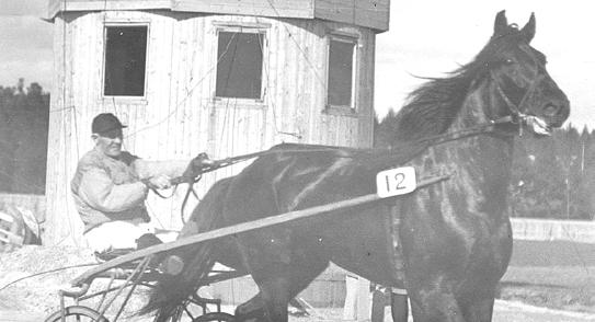 Den 10 september 1939 gjorde han det på ärjestad, men när han vunnit loppet och efteråt vände upp och steg ur sulkyn drabbades han av hjärtslag och avled.
