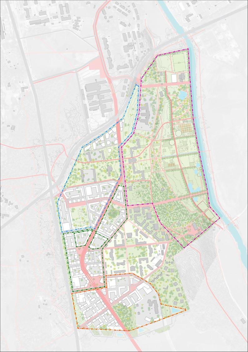 Projektdirektiv 10(17) 1. Detaljplaner för bostäder, verksamhetslokaler, skolor/förskolor och allmän plats. 2. Markanvisningsavtal och köpeavtal för exploatering 3.