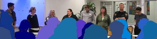 MÖTESPLATSEN BACKA - BRUNNSBO Arbetsgrupperna NPF-Ninjas och -gruppen inom Staden Vi Vill Ha deltog i workshoppen under mötesplatsens Höstmiddag den 15 november där tre ämnen: samverkan, trygghet och
