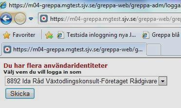 6(57) Login om rådgivare byter rådgivningsföretag Din inloggning i systemet är knuten till dig som rådgivare på ett visst rådgivningsföretag.