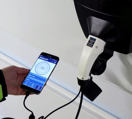 Därmed kontrolleras att laddstationen är korrekt inställd och att lastbalanseringen fungerar.