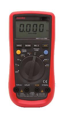 MULTIMETRAR Pennmultimeter SK-6597 Ett riktigt proffsinstrument i fickformat.