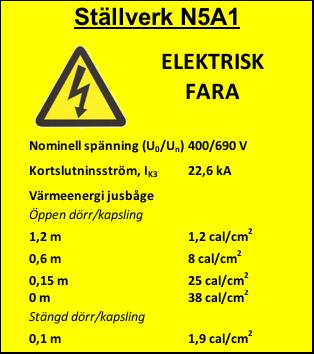 6(11) Värmeenergin från en ljusbåge kan förenklat sägas vara lika med strömmen i kvadrat multiplicerat med verkanstiden. Men att beräkna värmeenergin från en ljusbåge är mer komplicerat än så.