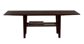 Soffbord BOKS L 130 x B 70 x H 48 cm svart-/vitlackad MDF,